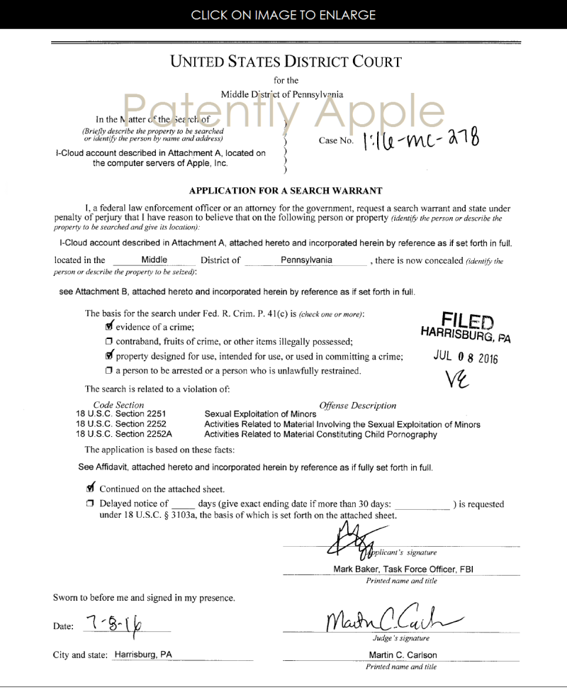 ФБР хочет добраться до iCloud